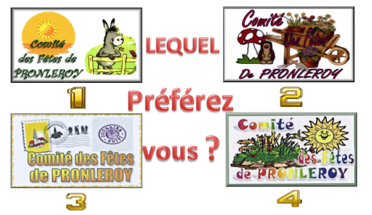 Nouveau logo: faites votre choix Nouveau logo: faites votre choix