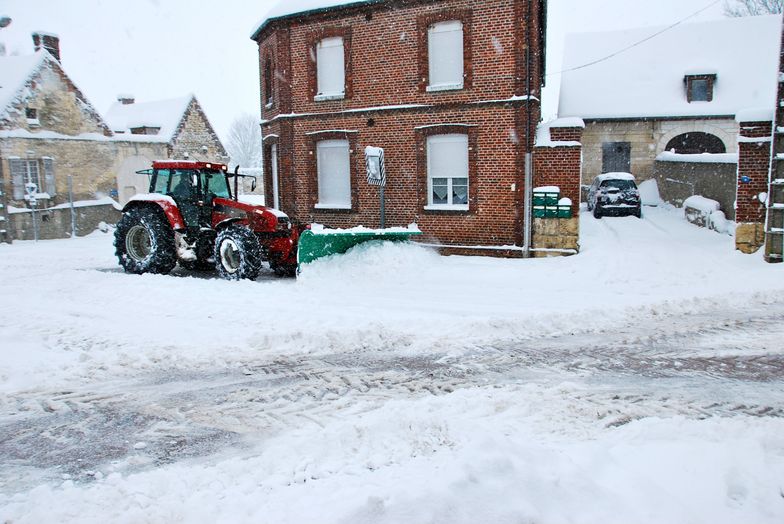 Equipé pour lutter contre la neige Equipé pour lutter contre la neige