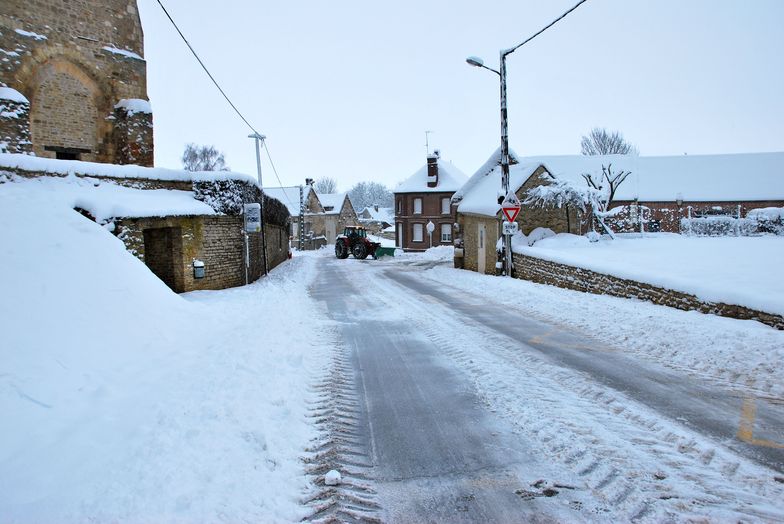 Equipé pour lutter contre la neige Equipé pour lutter contre la neige