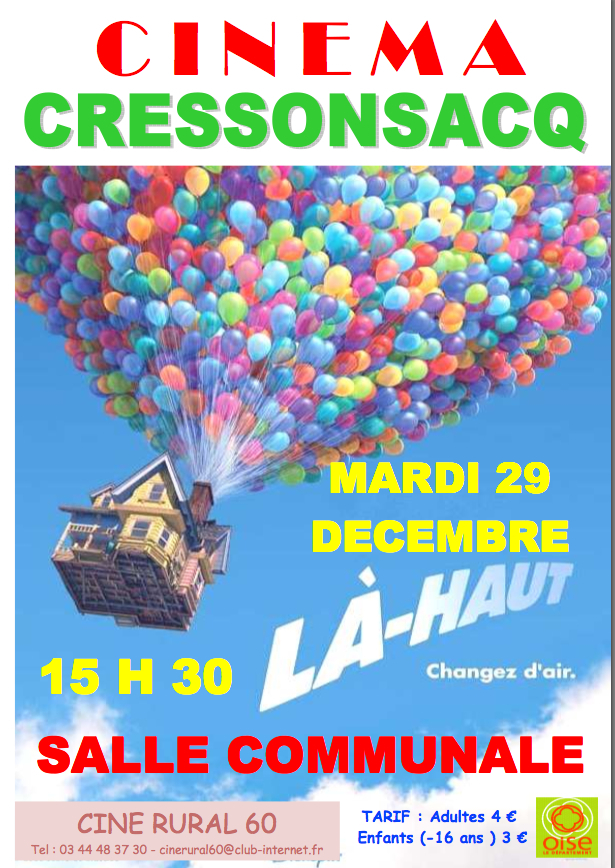 Séance de cinéma offerte pour les enfants Séance de cinéma offerte pour les enfants