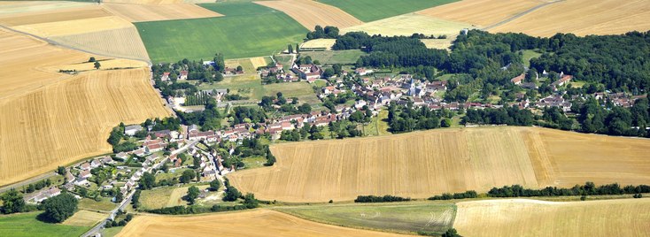Pronleroy vu du ciel