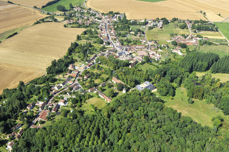 Pronleroy vu du ciel