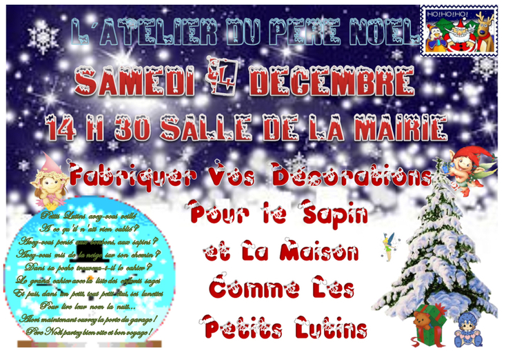 Atelier créatif: Noël