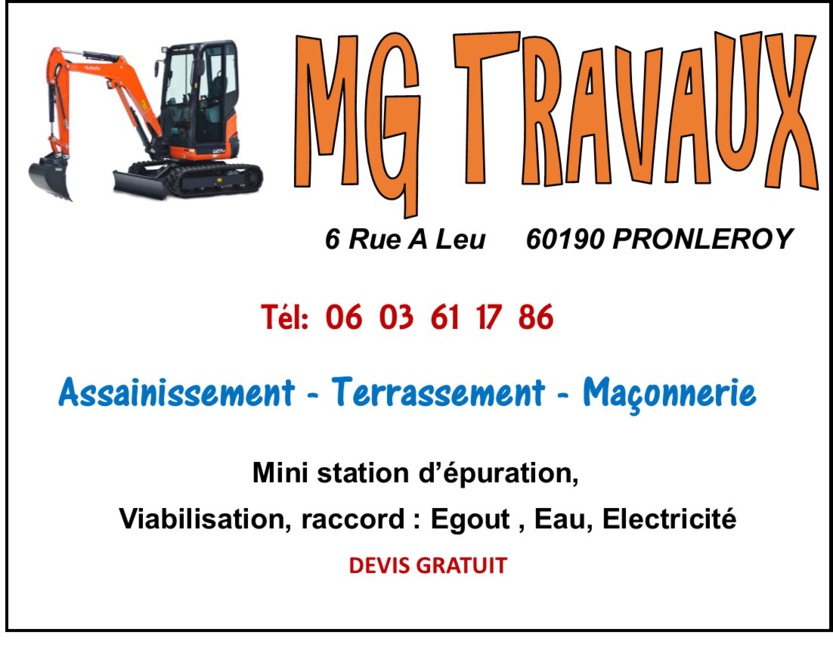 TRAVAUX Assainissement