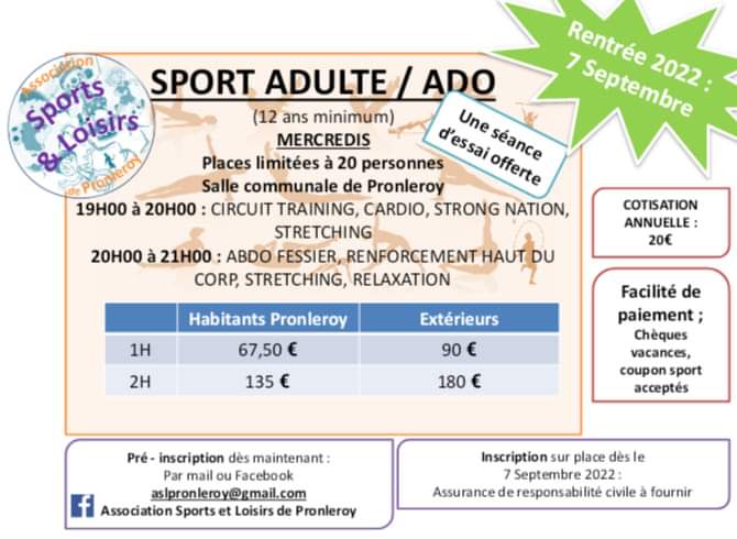 ASSOCIATION SPORT et LOISIRS