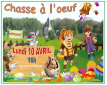 Chasse à l'œufs le 10 Avril