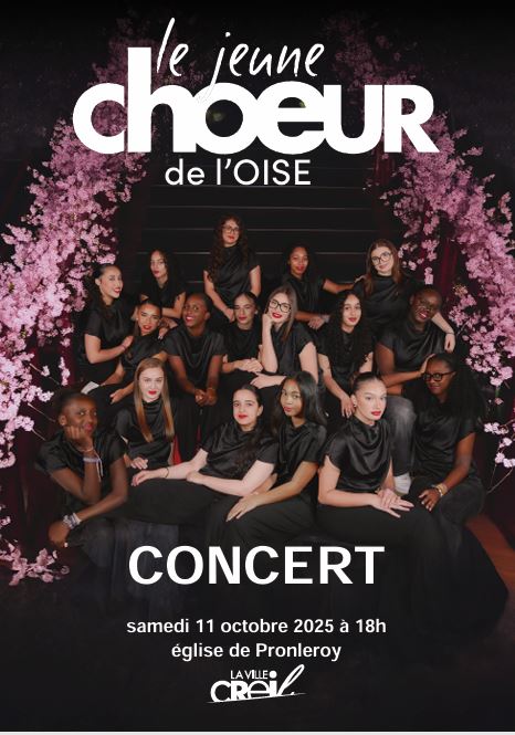 CONCERT LE JEUNE COEUR de L'OISE Samedi 11 Octobre