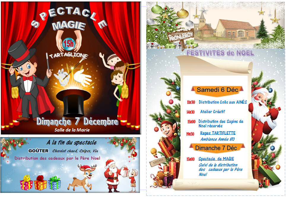 FESTIVITE de NOEL  PRONLEROY