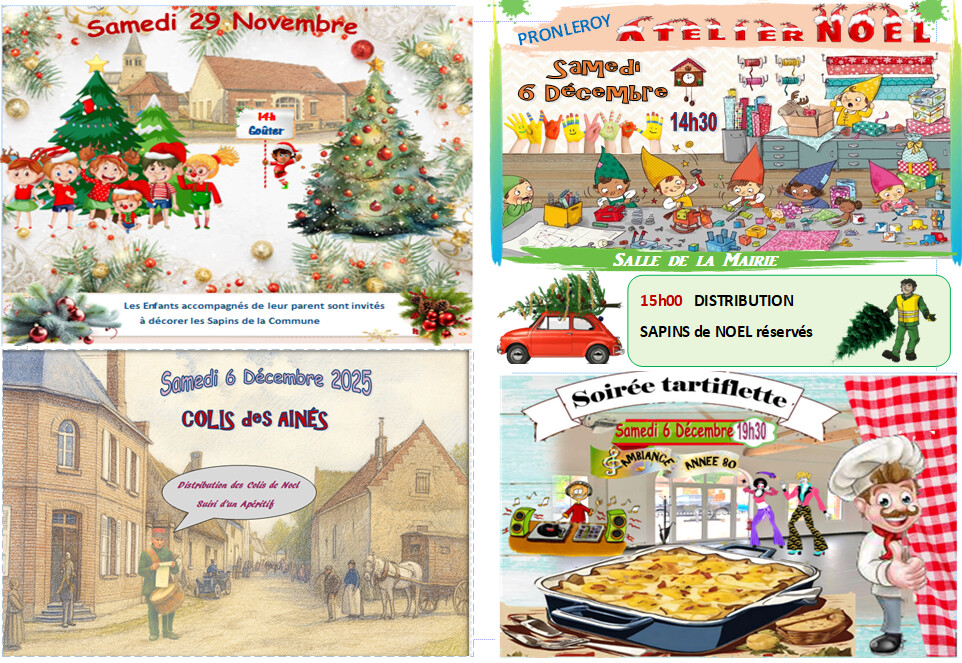 FESTIVITE de NOEL  PRONLEROY