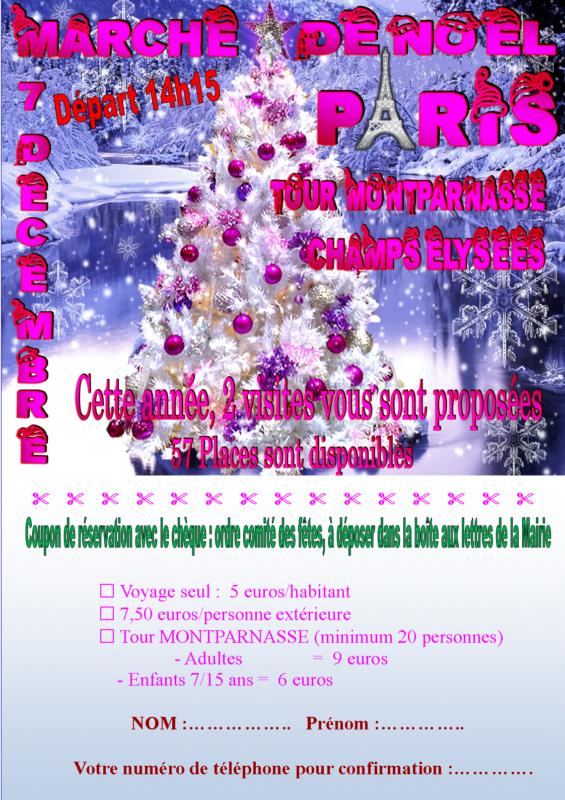 Cliquez ici pour vous inscrire en ligne
