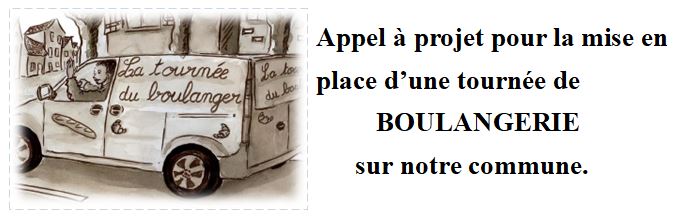 SONDAGE pour le  Projet pour la mise en place d'une tournée de BOULANGERIE