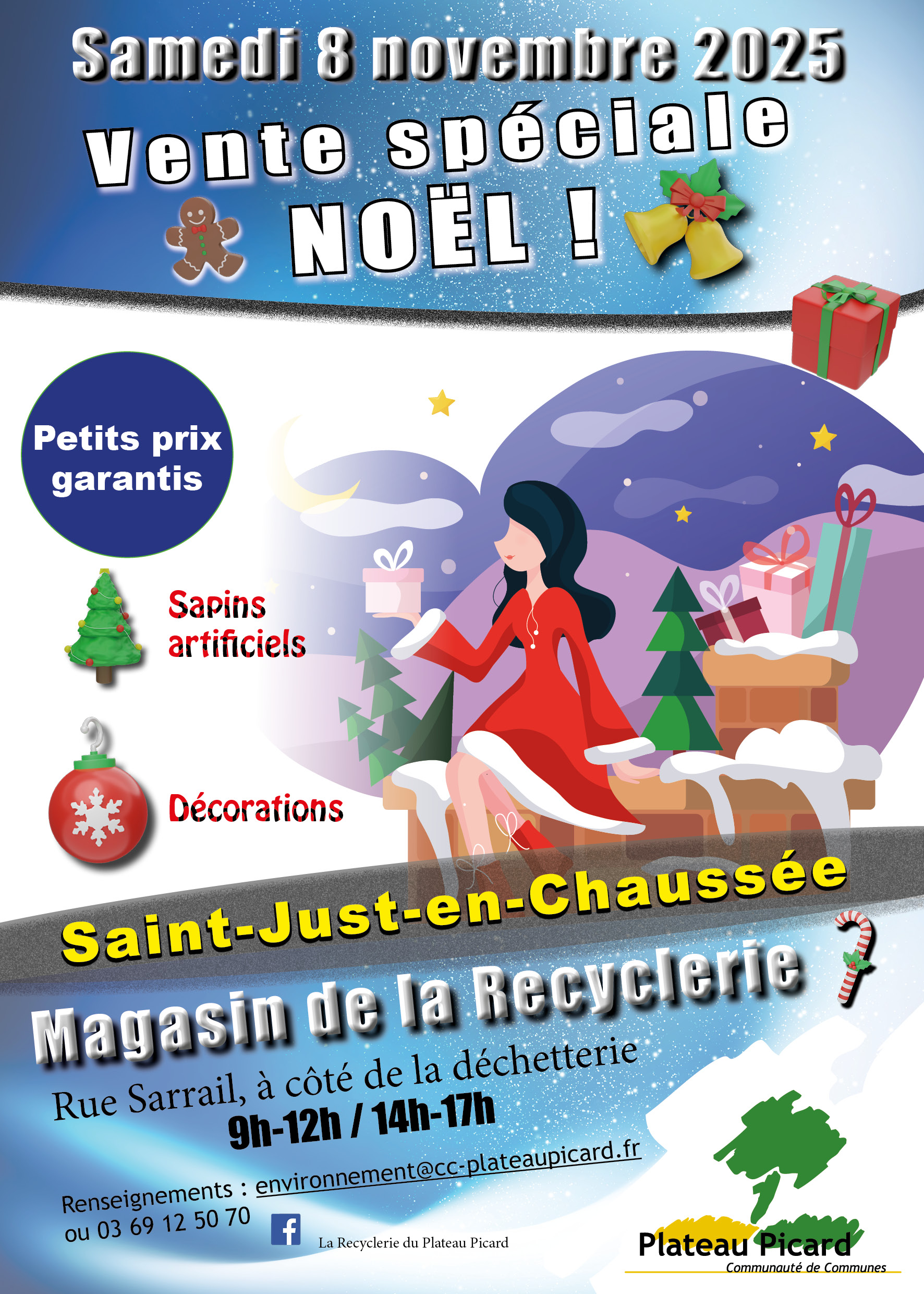 RECYCLERIE Vente spéciale NOEL