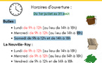 DECHETTERIE   Horaires D'été