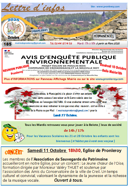 https://www.pronleroy.com/docs/lettreinfo/LETTRE%20INFOS%20OCTOBRE%202025.pdf